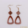 Boucles d'oreilles en résine – Image 2