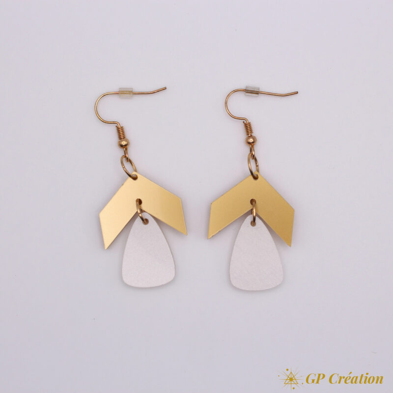 Boucles d'oreilles en acrylique – Image 2