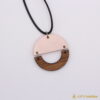 Collier en bois et acrylique – Image 2